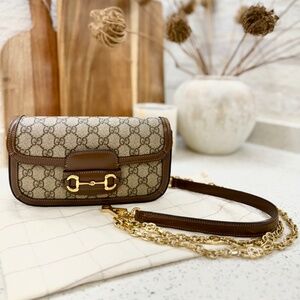 Like new Gucci 1955 Small Horsebit Shoulder Bag